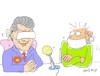 Cartoon: real virus (small) by yasar kemal turan tagged presidents,real,virus