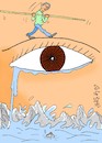 Cartoon: prisoner (small) by yasar kemal turan tagged prisoner