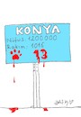 Cartoon: Puppy Dog Massacre (small) by yasar kemal turan tagged puppy,dog,massacre