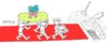 Cartoon: red road (small) by yasar kemal turan tagged red,road