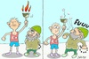 Cartoon: religious oppression (small) by yasar kemal turan tagged religious,oppression,turkey