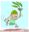 Cartoon: religious oppression (small) by yasar kemal turan tagged religious,oppression,turkey