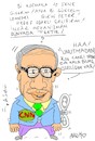 Cartoon: rightist journalist in Turkey (small) by yasar kemal turan tagged rightist,journalist,in,turkey