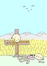 Cartoon: sacrificed-disappearance (small) by yasar kemal turan tagged disappearance railing love