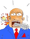 Cartoon: satiated (small) by yasar kemal turan tagged satiated