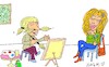 Cartoon: savvy artist (small) by yasar kemal turan tagged savvy,artist