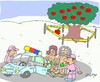 Cartoon: scene of crime (small) by yasar kemal turan tagged scene,of,crime