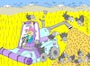 Cartoon: secret harvest (small) by yasar kemal turan tagged secret,harvest