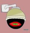 Cartoon: eye  capitalist (small) by yasar kemal turan tagged security,camera