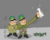 Cartoon: selfie (small) by yasar kemal turan tagged selfie