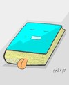 Cartoon: separator (small) by yasar kemal turan tagged separator book