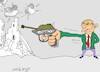 Cartoon: serial killer (small) by yasar kemal turan tagged serial,killer