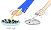 Cartoon: share (small) by yasar kemal turan tagged share