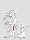 Cartoon: simple and difficult lives (small) by yasar kemal turan tagged simple,and,difficult,lives