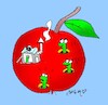 Cartoon: built-in (small) by yasar kemal turan tagged builtin