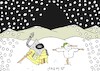 Cartoon: snow repel (small) by yasar kemal turan tagged snow,repel