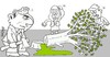 Cartoon: olive-tree (small) by yasar kemal turan tagged olivetree