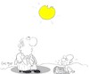 Cartoon: some sun (small) by yasar kemal turan tagged some,sun