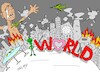 Cartoon: souvenir shoot (small) by yasar kemal turan tagged souvenir,shoot