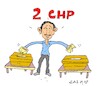 Cartoon: split party (small) by yasar kemal turan tagged split,party