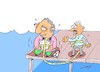 Cartoon: stop jumping (small) by yasar kemal turan tagged stop,jumping