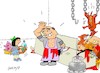 Cartoon: suddenly (small) by yasar kemal turan tagged suddenly