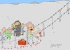 Cartoon: suffering (small) by yasar kemal turan tagged suffering