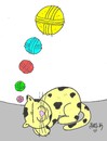 Cartoon: sweet dream (small) by yasar kemal turan tagged sweet,dream