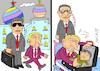 Cartoon: that famous bag (small) by yasar kemal turan tagged that,famous,bag