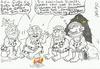 Cartoon: The first chat (small) by yasar kemal turan tagged the first chat