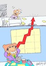 Cartoon: top neighbor (small) by yasar kemal turan tagged top,neighbor