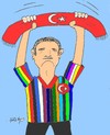 Cartoon: Treacherous attack (small) by yasar kemal turan tagged treacherous,attack