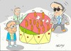 Cartoon: turkey election (small) by yasar kemal turan tagged turkey,election,klctaroglu,erdogan,speech