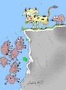 Cartoon: unexpected guest (small) by yasar kemal turan tagged unexpected,guest