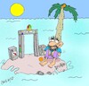 Cartoon: waiting (small) by yasar kemal turan tagged waiting