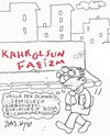 Cartoon: wall posts (small) by yasar kemal turan tagged wall,posts