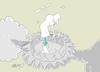 Cartoon: water right (small) by yasar kemal turan tagged water,right