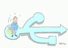 Cartoon: way (small) by yasar kemal turan tagged way,internet,computer,preferred,difficulty