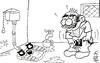 Cartoon: wc (small) by yasar kemal turan tagged wc