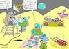 Cartoon: we are also in space (small) by yasar kemal turan tagged we,are,also,in,space