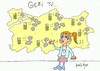 Cartoon: weather in turkey (small) by yasar kemal turan tagged weather,in,turkey