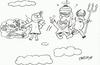 Cartoon: Welcome (small) by yasar kemal turan tagged osama,bn,bin,laden