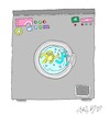 Cartoon: wet escape (small) by yasar kemal turan tagged wet,escape
