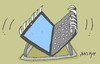 Cartoon: wolf trap (small) by yasar kemal turan tagged wolf,trap