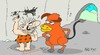 Cartoon: yaa (small) by yasar kemal turan tagged first,human,bull,cave,hunt