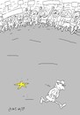 Cartoon: zor (small) by yasar kemal turan tagged zor