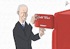 Cartoon: Cold war (small) by Emanuele Del Rosso tagged biden,russia,putin,usa