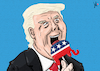 Cartoon: Yummy (small) by Emanuele Del Rosso tagged impeachment,trump,gop,donaldtrump,usa