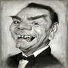 Cartoon: Ernest Borgnine 1917-2012 (small) by Jeff Stahl tagged ernest,borgnine,actor,hollywood,star,caricature,illustration,eyebrows,jeff,stahl,freelance