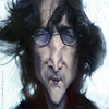 Cartoon: John Lennon by Jeff Stahl (small) by Jeff Stahl tagged john lennon beatles birthday tribute caricature jeff stahl